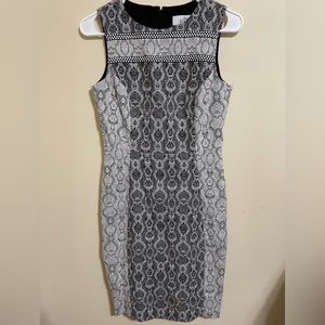 Gorgeous Belle Badgley Mischka snake skin dress size 2